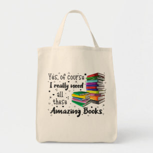 Bolso De Tela Por Supuesto Necesito Todos Estos Libros Realmente