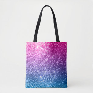 Bolso De Tela Por todo el diseño del rosa de la impresión,