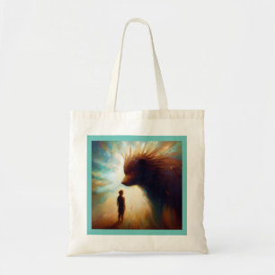 Bolso De Tela Porcupina animal espiritual 2