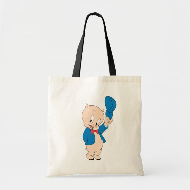 Bolso De Tela Porky Pig | Gorra de ondeo (Frente)