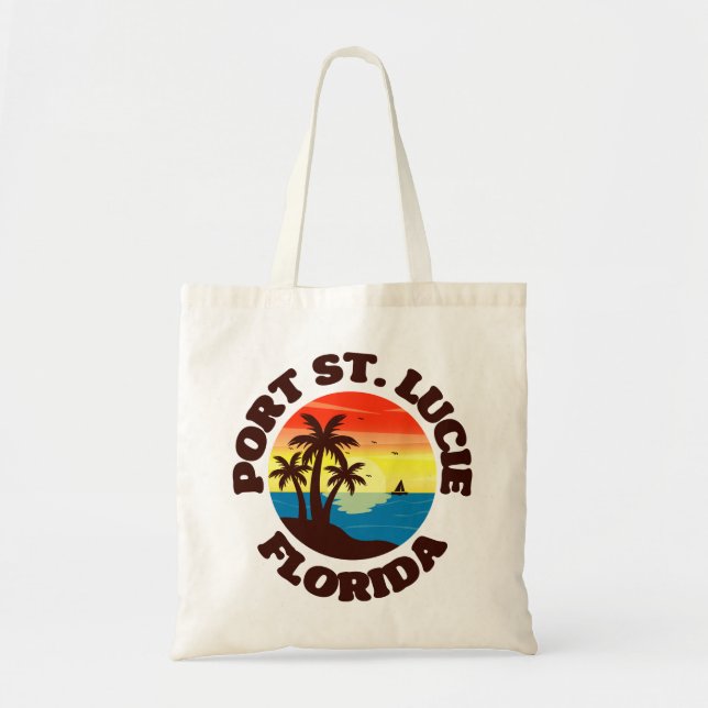 Bolso De Tela Port St. Lucie, Florida (Frente)