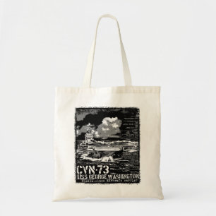 Bolso De Tela Portaaviones George Washington