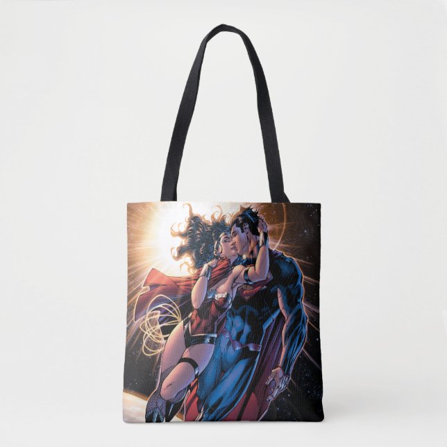 Bolso De Tela Portada de historietas de la Liga de la Justicia # (Anverso)