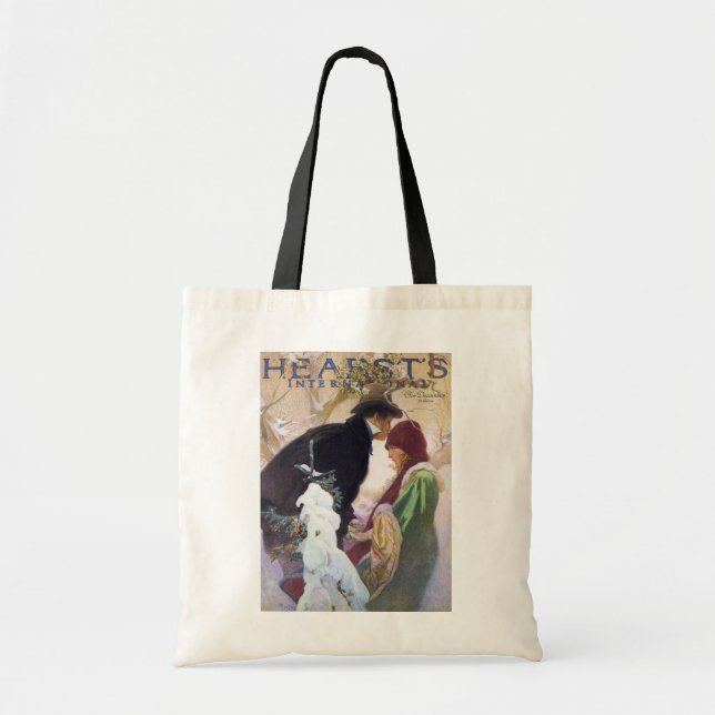 Bolso De Tela Portada internacional de Hearst's, Alphonse Mucha (Frente)