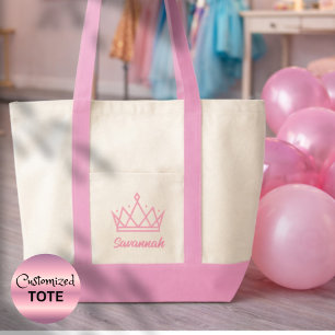Bolso De Tela Portadora del título de corona personalizada de Pa