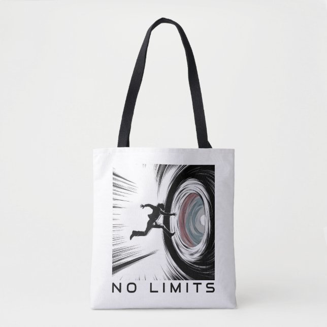Bolso De Tela Portal Espacial (Anverso)