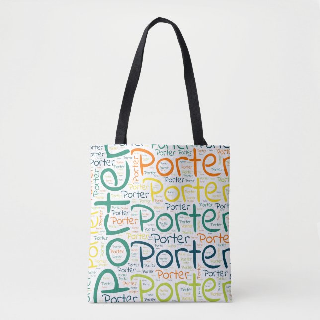 Bolso De Tela Porter (Anverso)