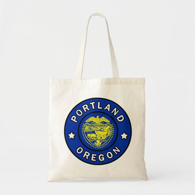 Bolso De Tela Portland Oregon (Frente)