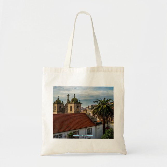 Bolso De Tela Porto, Portugal (Frente)
