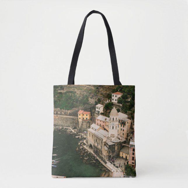 BOLSO DE TELA PORTOFINO ITALY (Anverso)