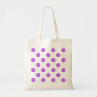 Pos de Lilac y de polka blanca
