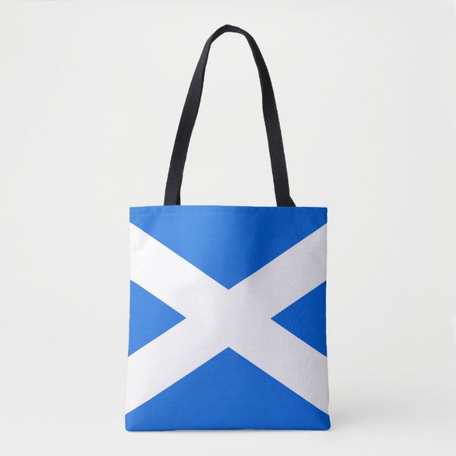 Bolso De Tela Posición de la bandera de Escocia (Anverso)