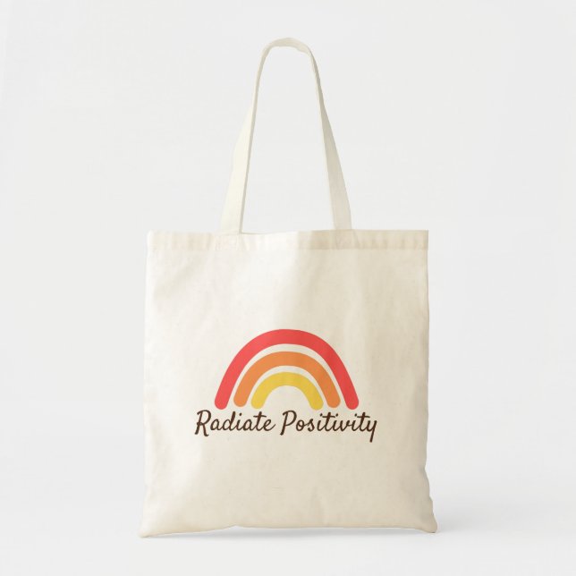 Bolso De Tela Positividad de radiación (Frente)