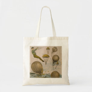 Bolso De Tela Poster De Circo De Un Balón Aéreo