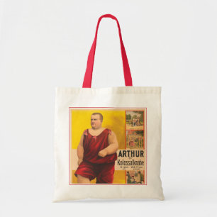 Bolso De Tela Poster De Circo Vintage De Arthur El Niño Colosal