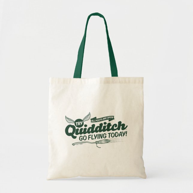 Bolso De Tela POSTER de contratación de QUIDDITCH™ (Frente)