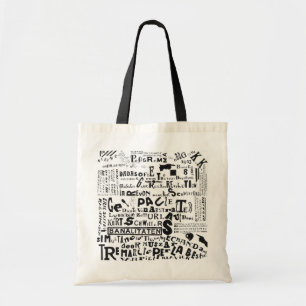 Bolso De Tela poster DE DADA ART AVANT GARDE 1922