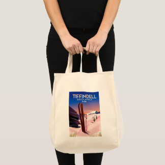 Bolso De Tela Poster de esquí de Tiffindell Sudáfrica