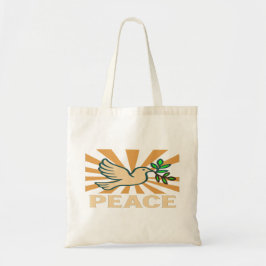 Bolso De Tela Poster de Paz Tote Bag Harmony & Style