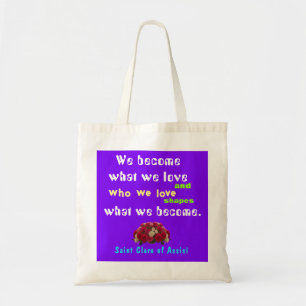 Bolso De Tela Poster de Saint Clare Assisi