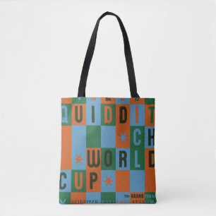 Bolso De Tela POSTER de tablero de cheques de la Copa del Mundo 