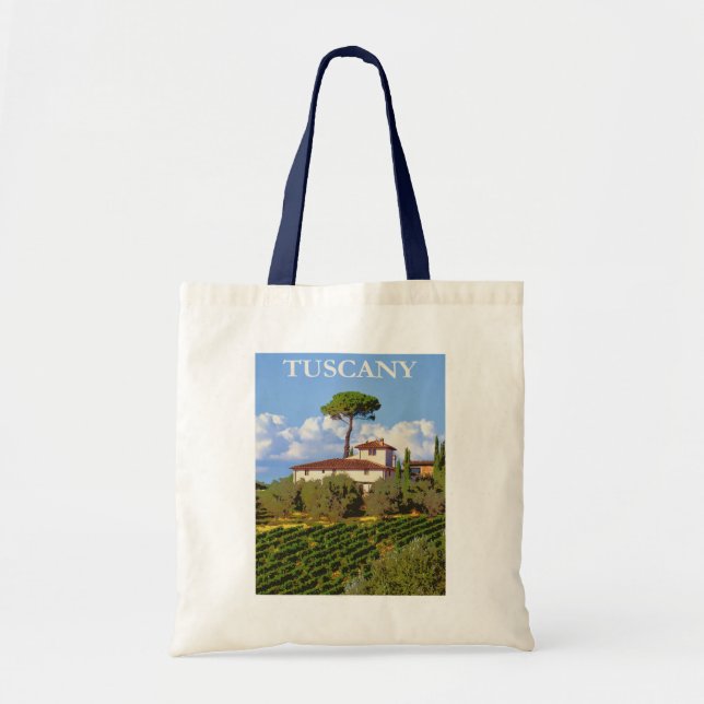 Bolso De Tela Poster de Toscana Italia (Frente)