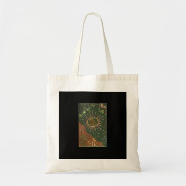 Bolso De Tela Poster de Whimsigoth Swirl (Frente)
