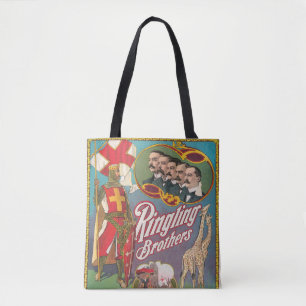 Bolso De Tela Poster del circo de los hermanos de la ringling de