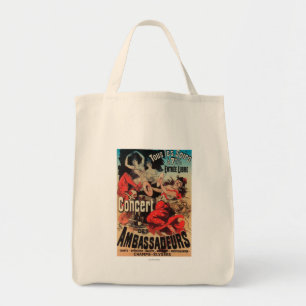 Bolso De Tela Poster del concierto en la avenida de