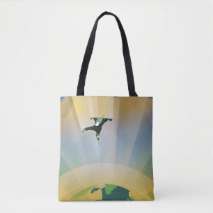 Bolso De Tela Poster Del Espacio Retro-La Gravedad De Una SuperT