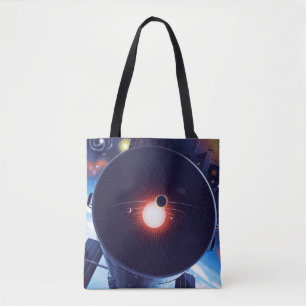 Bolso De Tela Poster del telescopio espacial Hubble.