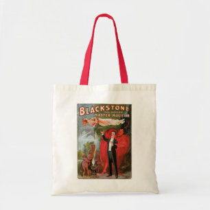 Bolso De Tela Póster Mágico Vintage, Gran Mago Blackstone