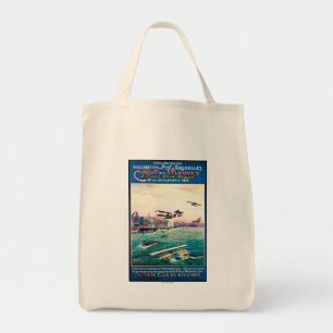 Bolso De Tela Poster promocional cancelado del avión del