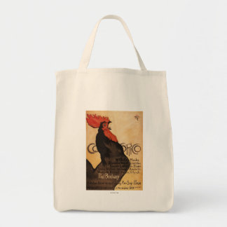 Bolso De Tela Poster Promocional Periódico Cocorico Rooster