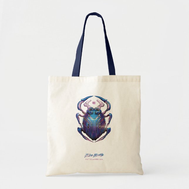Bolso De Tela Poster teatral Blue Beetle Scarab (Frente)