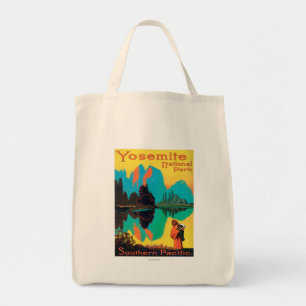 Bolso De Tela Poster turístico - parque nacional de Yosemite, CA