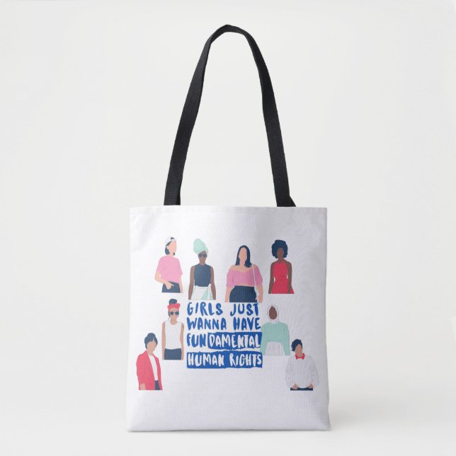Bolso De Tela Potencia chica (Anverso)
