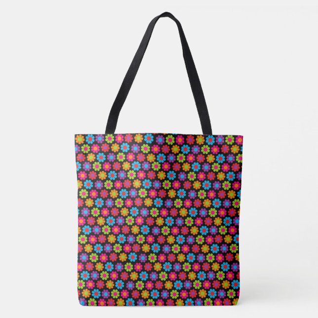 Bolso De Tela Potencia de flor (Anverso)