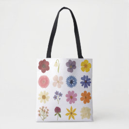 Bolso De Tela Potencia de flor