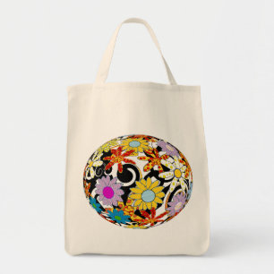 Bolso De Tela Potencia de flor