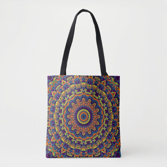 Bolso De Tela Potencia de las flores... (Anverso)
