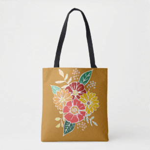 Bolso De Tela Potencia de las flores n.º 9
