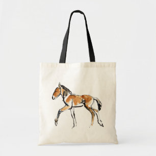 Bolso De Tela Potro