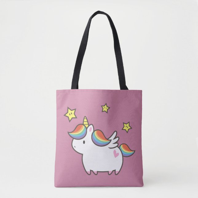 Bolso De Tela Potro del unicornio (Anverso)