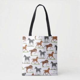 Bolso De Tela Potros del caballo