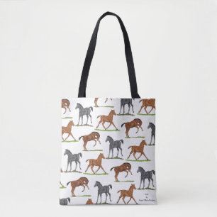 Bolso De Tela Potros del caballo