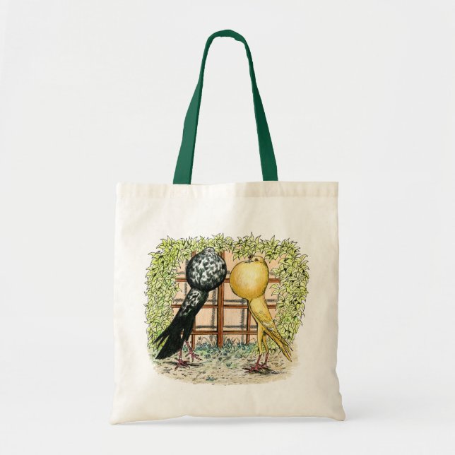 Bolso De Tela Pouter: Brunners (Frente)