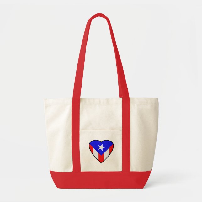 Bolso De Tela pr-corazón (Frente)