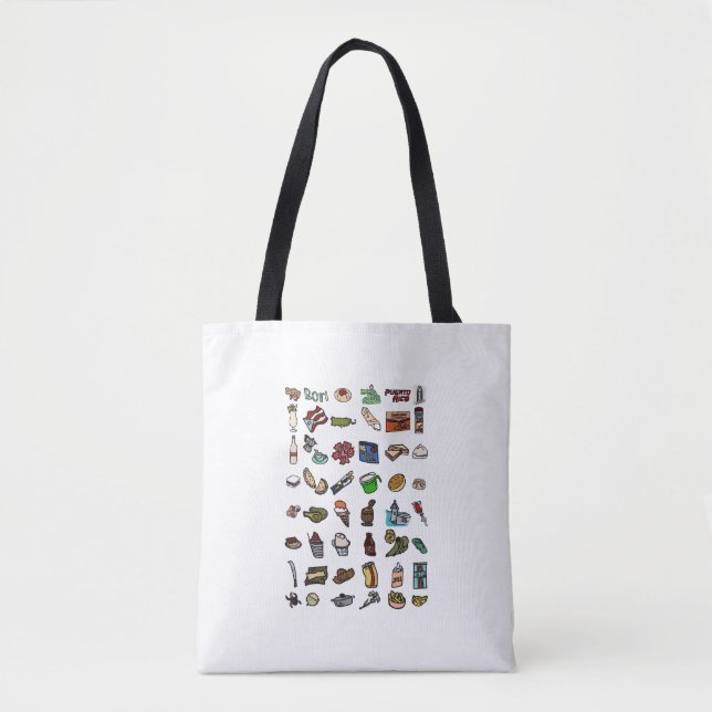 BOLSO DE TELA PR ICONS  (Anverso)