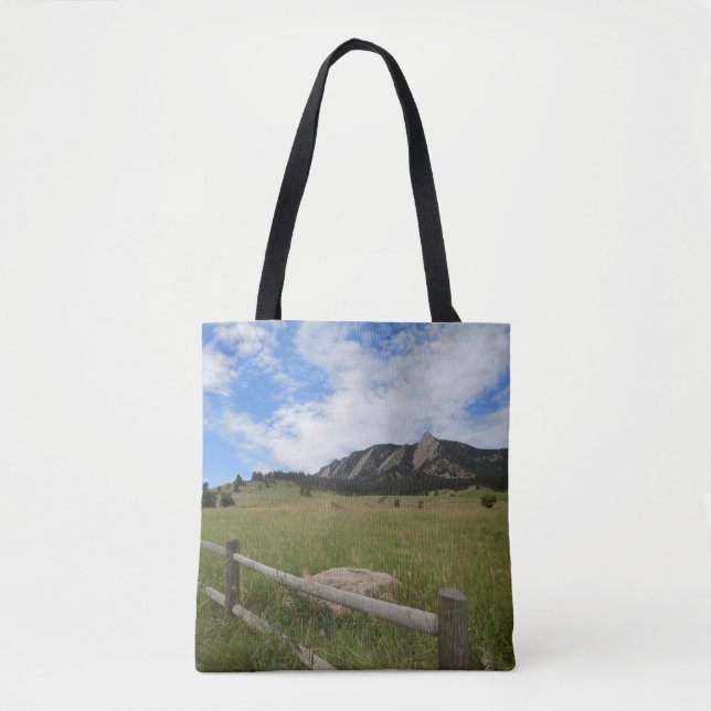 Bolso De Tela Prado de Flatirons  (Anverso)